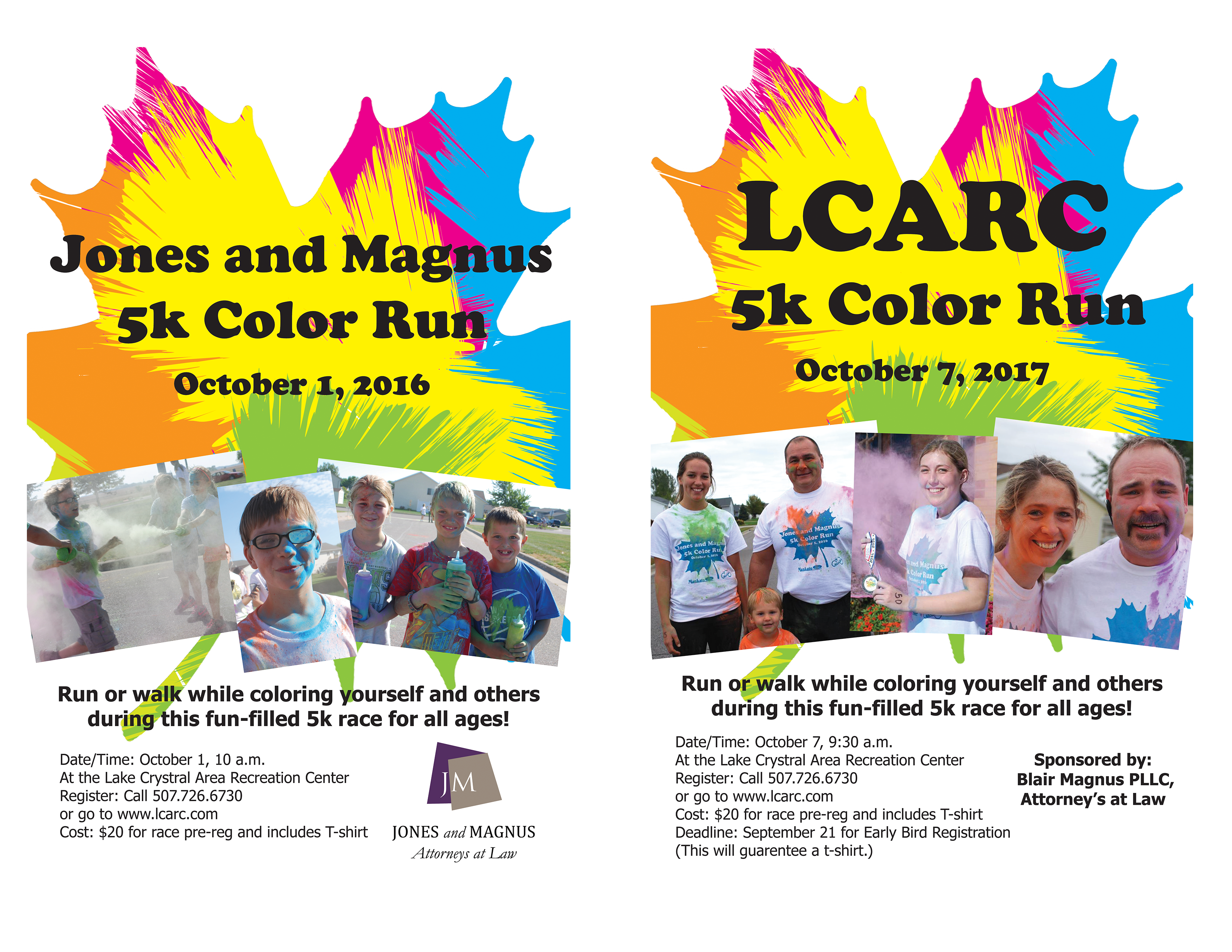 Color Run Posters